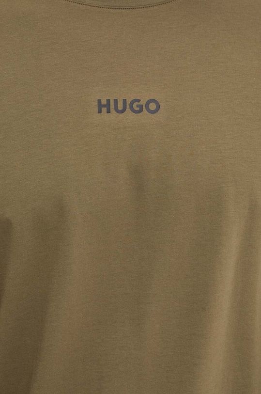 HUGO longsleeve lounge zielony 50522302