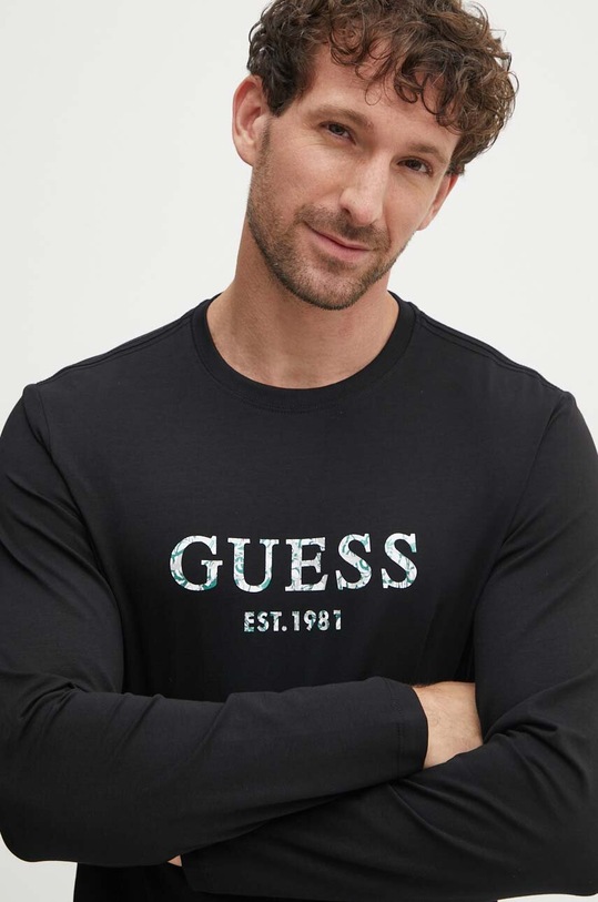 Guess longsleeve negru M4YI39.J1314