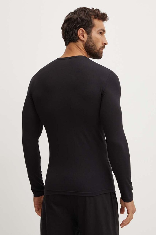 Odzież Emporio Armani Underwear longsleeve lounge 111023.4F715 czarny