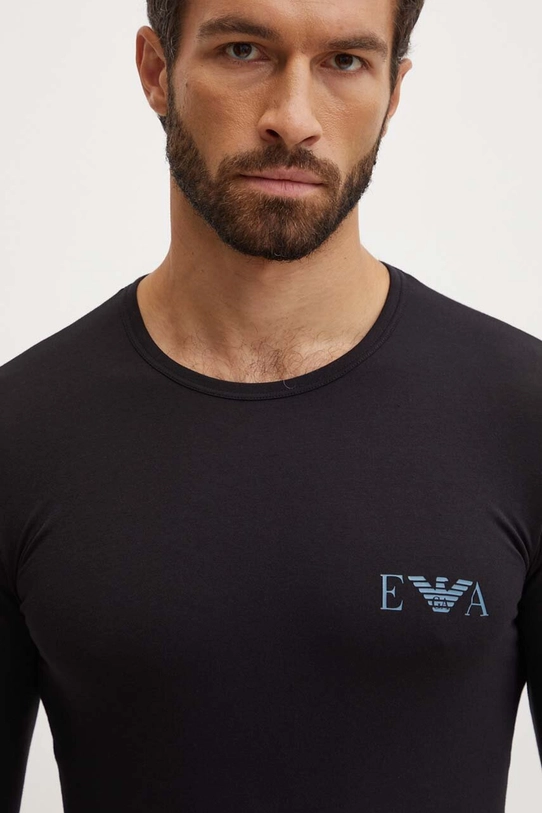 Emporio Armani Underwear longsleeve lounge czarny 111023.4F715