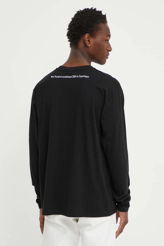 Îmbrăcăminte Won Hundred longsleeve din bumbac 3146.12063 negru