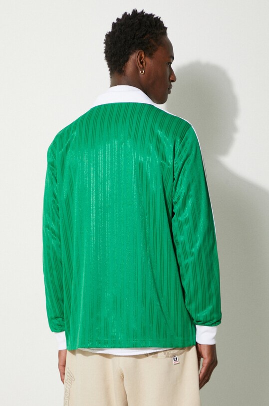 Abbigliamento adidas Originals camicia a maniche lunghe Adicolor Piqué Football Long Sleeve IX5225 verde