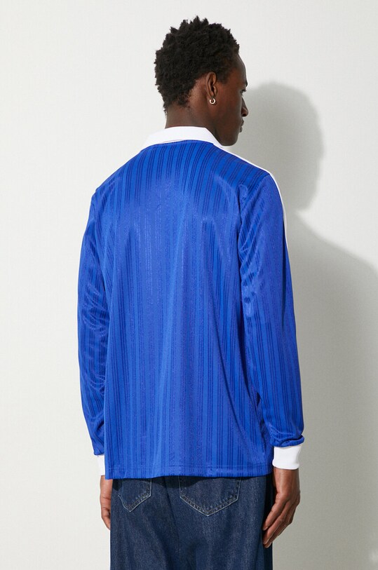 Abbigliamento adidas Originals camicia a maniche lunghe Adicolor Piqué Football Long Sleeve IX5227 blu