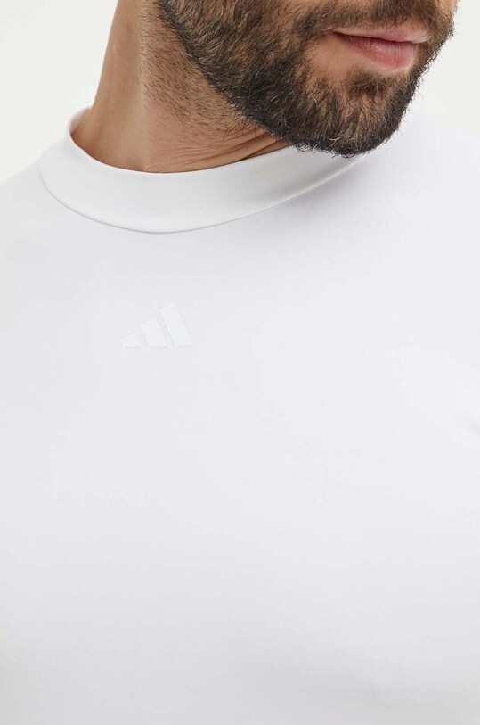 Tréninkové tričko s dlouhým rukávem adidas Performance Techfit IA1133 bílá