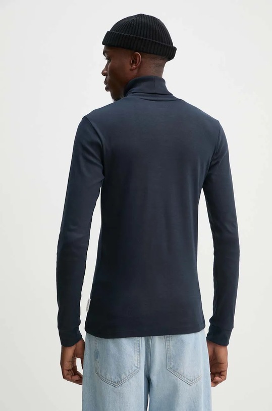 Oblečení Bavlněné tričko s dlouhým rukávem Marc O'Polo 429220252100 námořnická modř