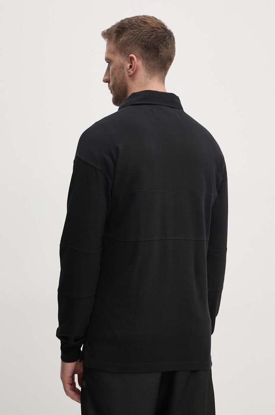 Îmbrăcăminte United Colors of Benetton longsleeve din bumbac 3G9WU3020 negru