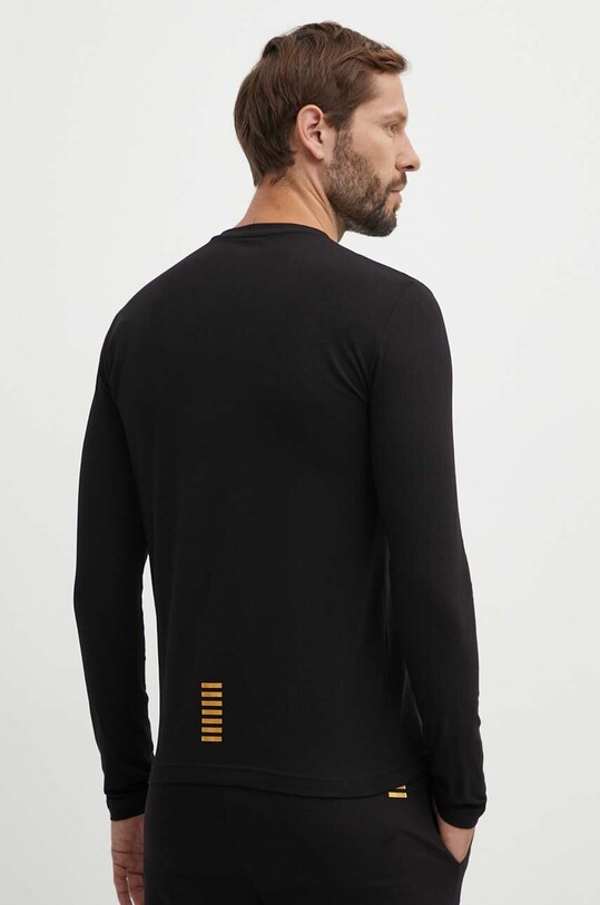 Oblečenie Tričko s dlhým rukávom EA7 Emporio Armani PJVQZ.8NPT28.0208 čierna