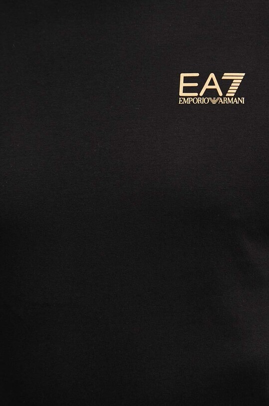 Tričko s dlhým rukávom EA7 Emporio Armani PJVQZ.8NPT28.0208 čierna