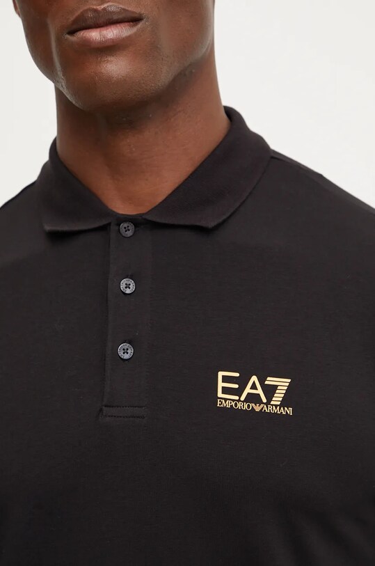 Tričko s dlhým rukávom EA7 Emporio Armani PJVQZ.8NPF15.0208 čierna