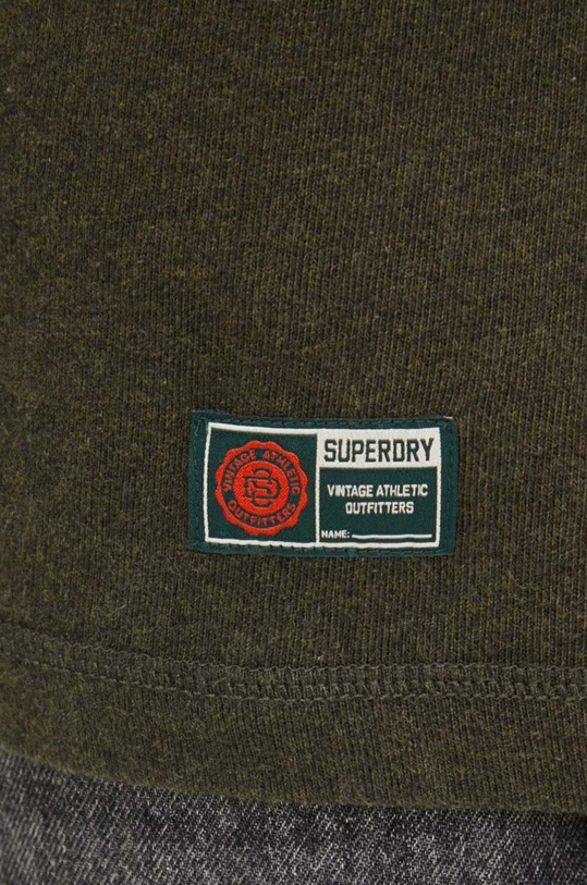Superdry longsleeve din bumbac M6010838A.3KV verde