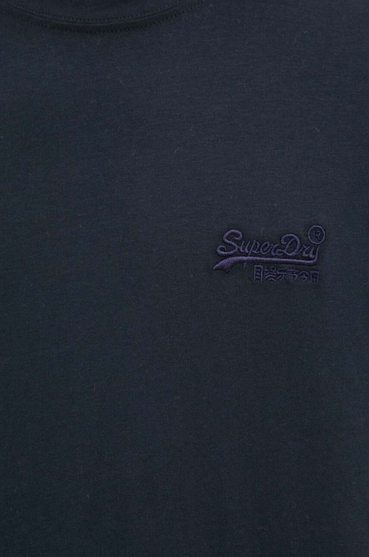 Superdry longsleeve din bumbac M6010857A.98T bleumarin