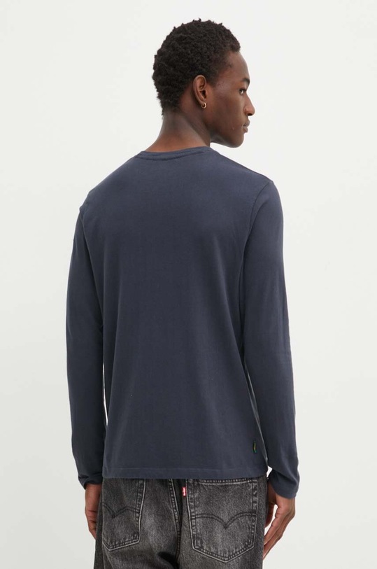 Oblečení Bavlněné tričko s dlouhým rukávem Superdry M6010857A.C3I námořnická modř
