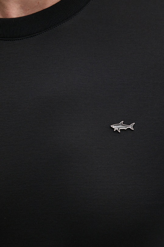 Paul&Shark longsleeve din bumbac 14311635 negru