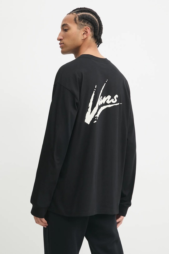 Odjeća Pamučna majica dugih rukava Vans VN000K6Z1KP1 crna