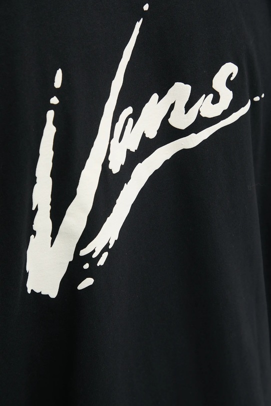 Pamučna majica dugih rukava Vans VN000K6Z1KP1 crna