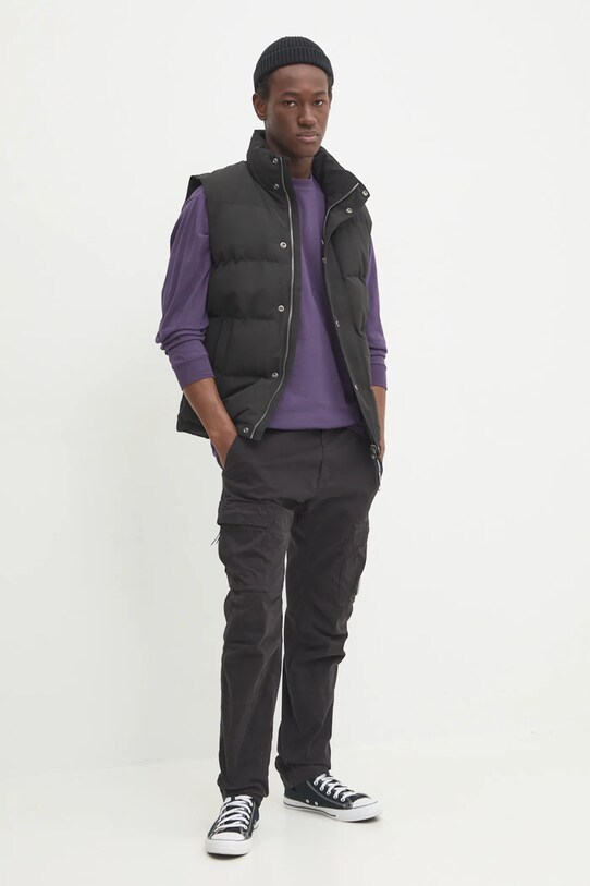 Vans longsleeve din bumbac VN0A49LC11E1 violet AW24