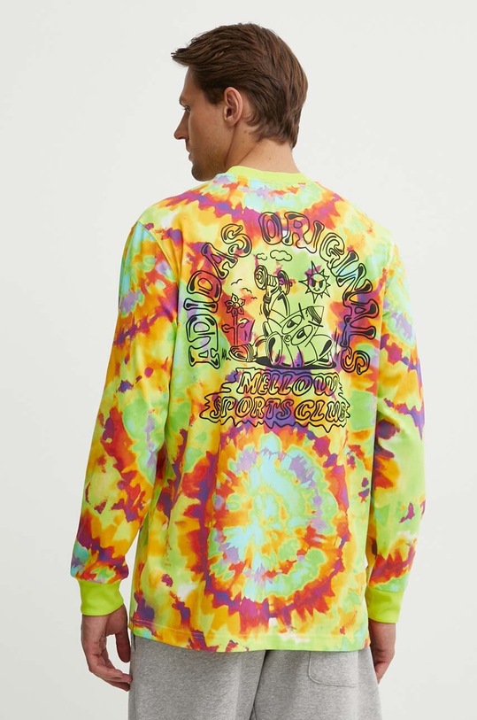 Odzież adidas Originals longsleeve bawełniany IZ0093 zielony