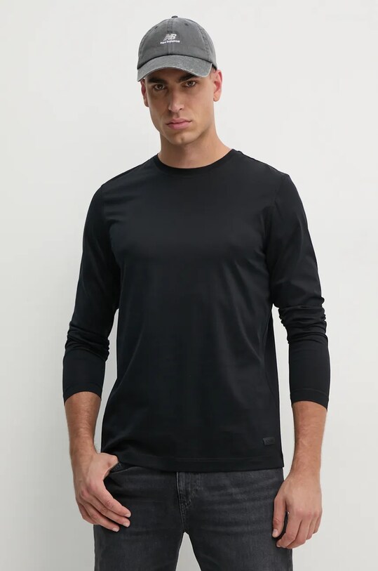 Joop! longsleeve bawełniany bawełna czarny 30037869