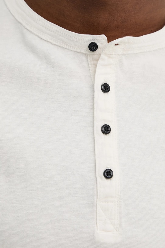 Superdry longsleeve bawełniany M6010843A.1TC beżowy