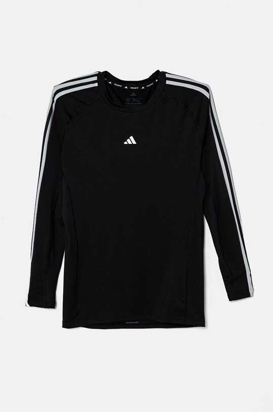 Лонгслів для тренувань adidas Performance Techfit з еластаном чорний IN5586
