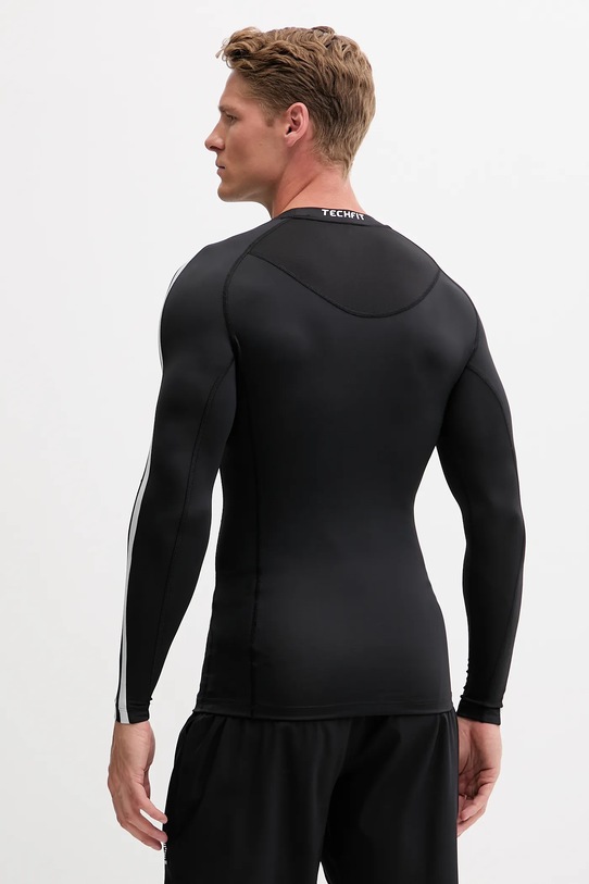 Odzież adidas Performance longsleeve treningowy Techfit IN5586 czarny