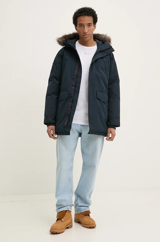 Karl Kani longsleeve bawełniany 60240011 biały AW24