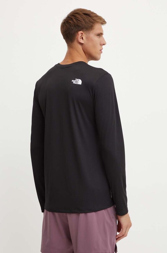 The North Face longsleeve sport 24/7 NF0A894AJK31 negru AW24