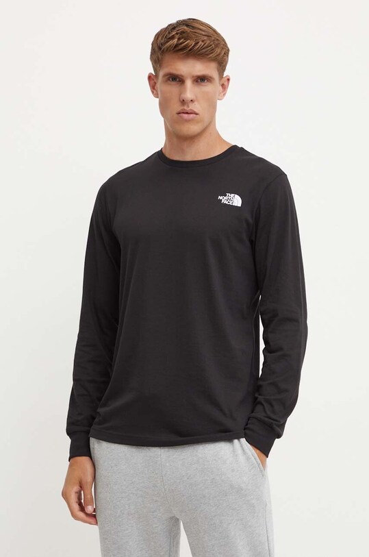 The North Face longsleeve L/S Easy Tee czarny NF0A8A6FJK31