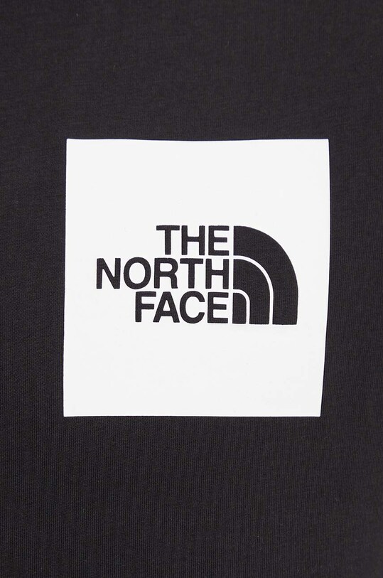 The North Face longsleeve L/S Fine Tee negru NF0A8A6PJK31