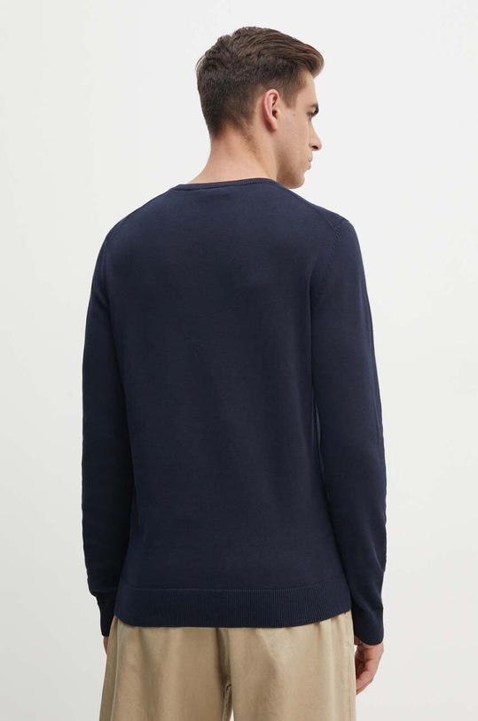 Îmbrăcăminte Aeronautica Militare pulover de bumbac MA1502L506 bleumarin