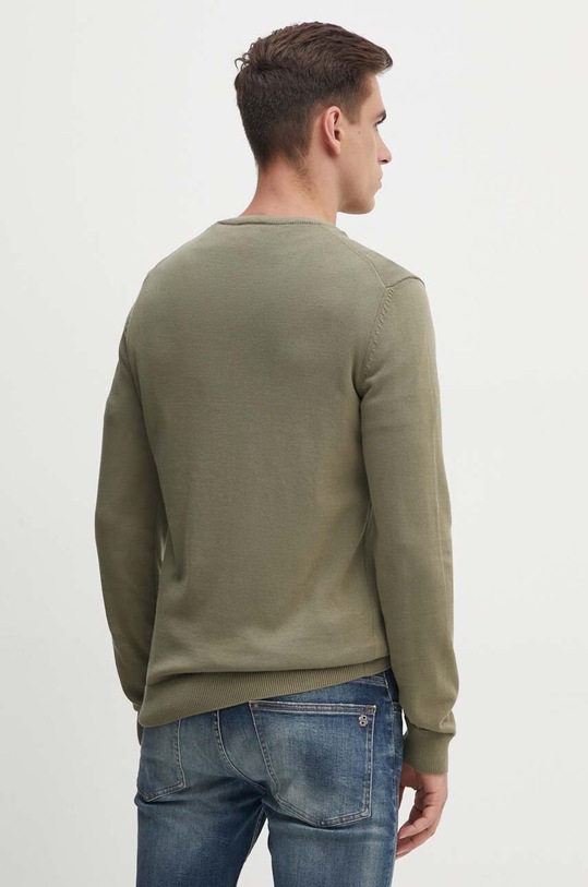 Îmbrăcăminte Aeronautica Militare pulover de bumbac MA1502L506 verde