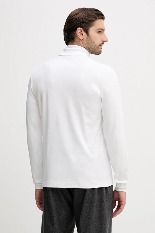 Odzież Lacoste longsleeve bawełniany UH2828 biały