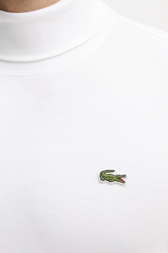 Lacoste longsleeve bawełniany UH2828 biały