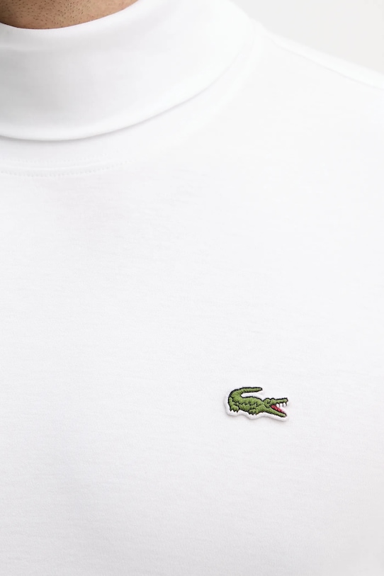 Lacoste longsleeve bawełniany UH2828 biały
