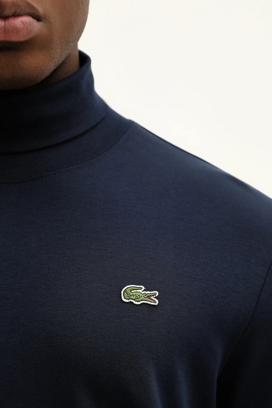 Lacoste longsleeve bawełniany UH2828 granatowy