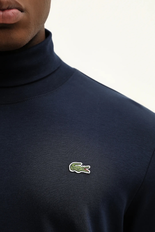 Lacoste longsleeve bawełniany UH2828 granatowy