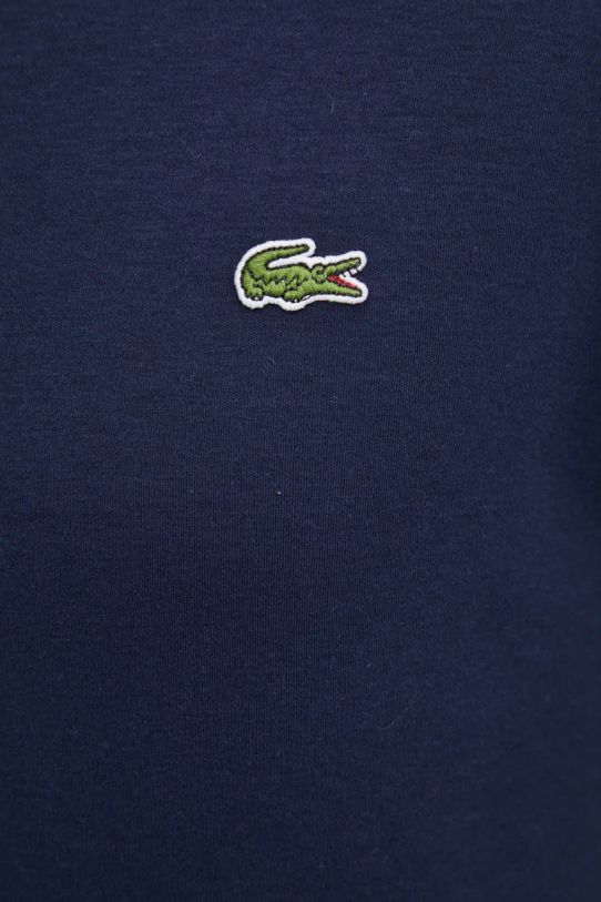 Хлопковый лонгслив Lacoste UH2828 тёмно-синий