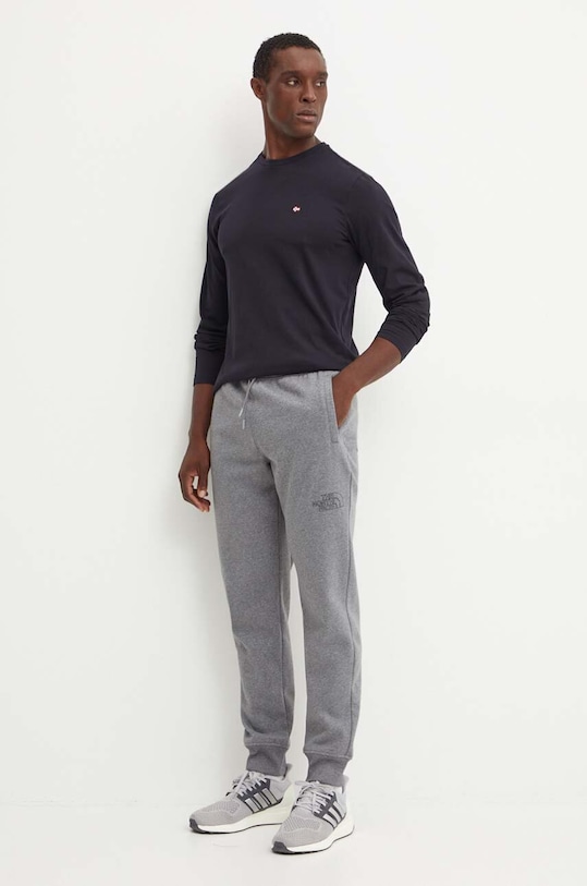 Napapijri top a maniche lunghe in cotone Salis LS NP0A4HN70411 nero AW24