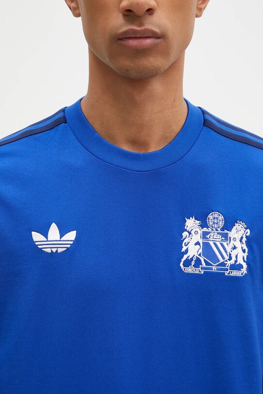 Блуза с дълги ръкави adidas Manchester United GB Jsyls син IV7536