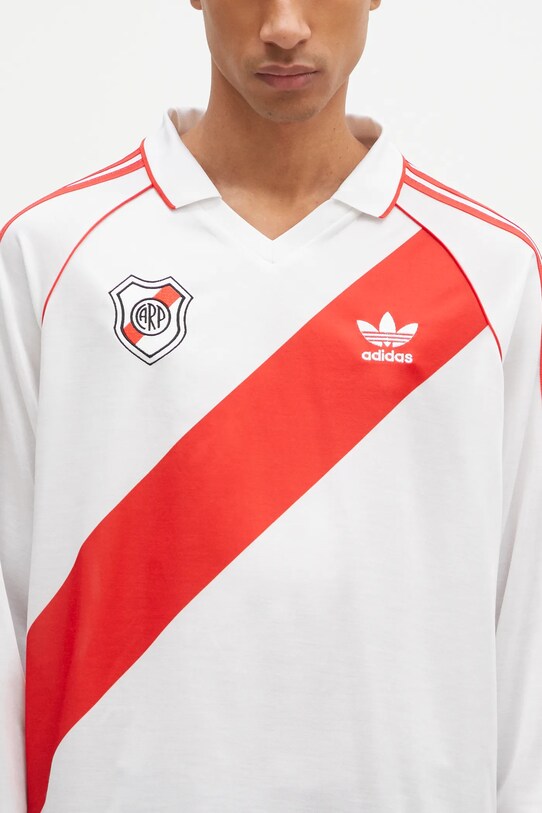 adidas camicia a maniche lunghe River Plate 1994 bianco IV7546