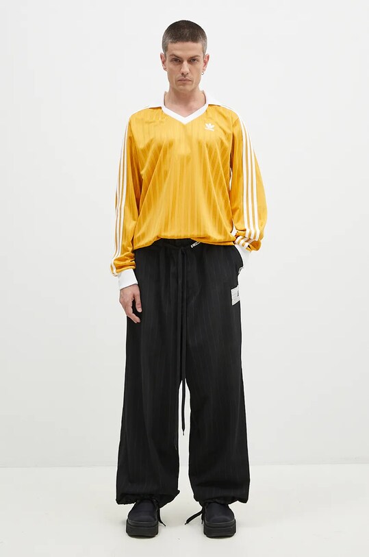 adidas Originals longsleeve shirt Pique IZ2447 yellow