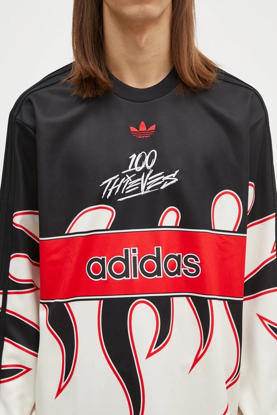 Блуза с дълги ръкави adidas Originals 100 Thieves Longsleeve многоцветен JD8174