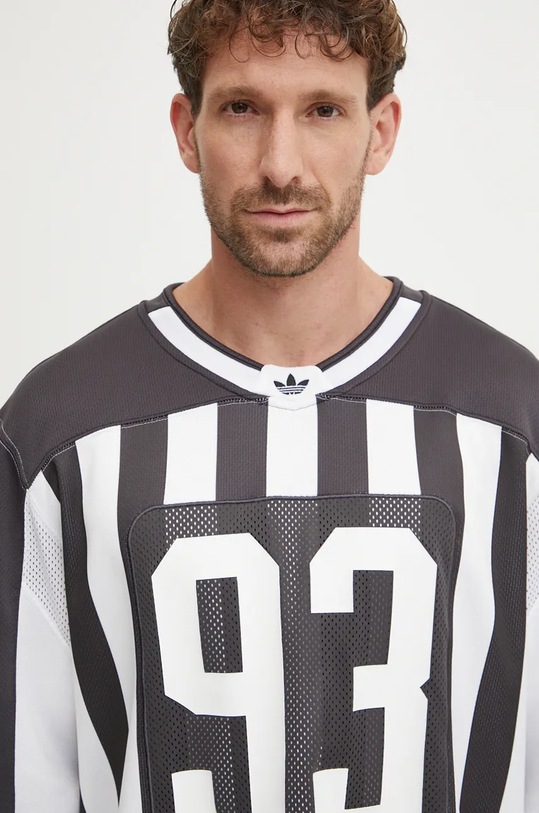 adidas Originals tricou Team 93 Jersey gri JM4943