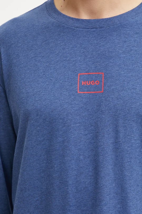 Лонгслів лаунж HUGO 50525229 темно-синій