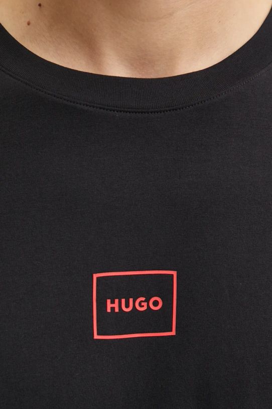 HUGO longsleeve lounge 50525229 czarny