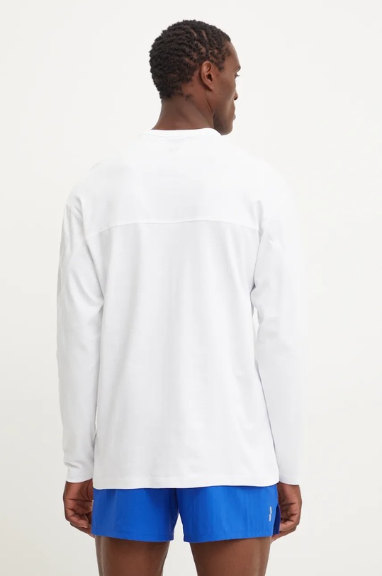 Odzież Guess longsleeve bawełniany ANSER Z4BI06.KCE60 biały