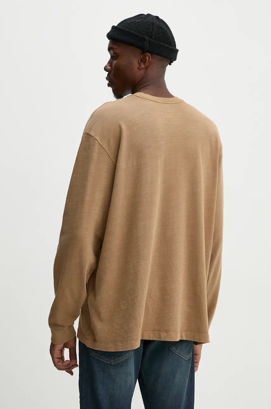 Îmbrăcăminte Levi's longsleeve din bumbac A9247 bej