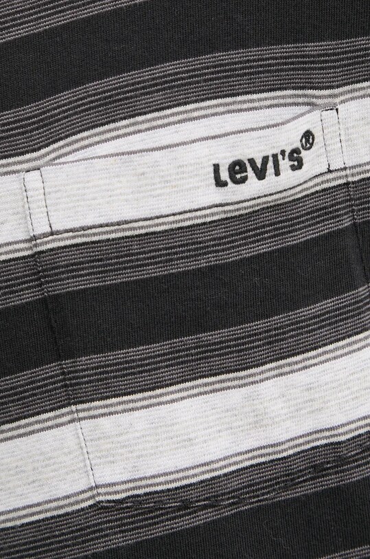 Levi's longsleeve din bumbac A9247 negru