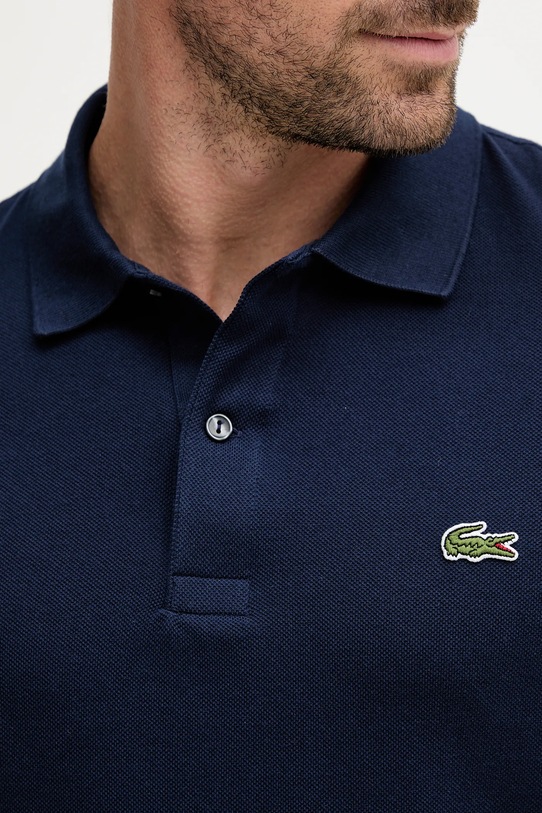 Хлопковый лонгслив Lacoste PH4013 тёмно-синий