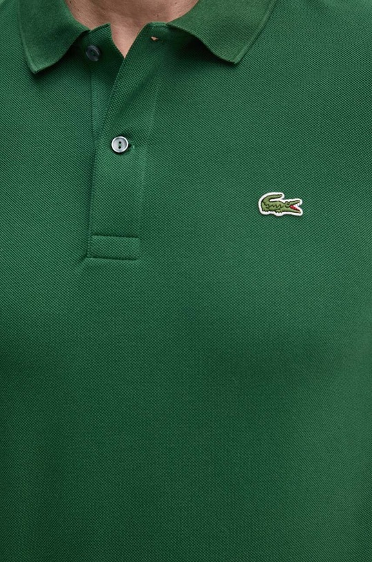 Lacoste top a maniche lunghe in cotone PH4013 verde